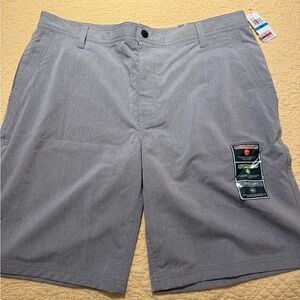 G.H. Bass & Co. Light Gray Flat Front Shorts
